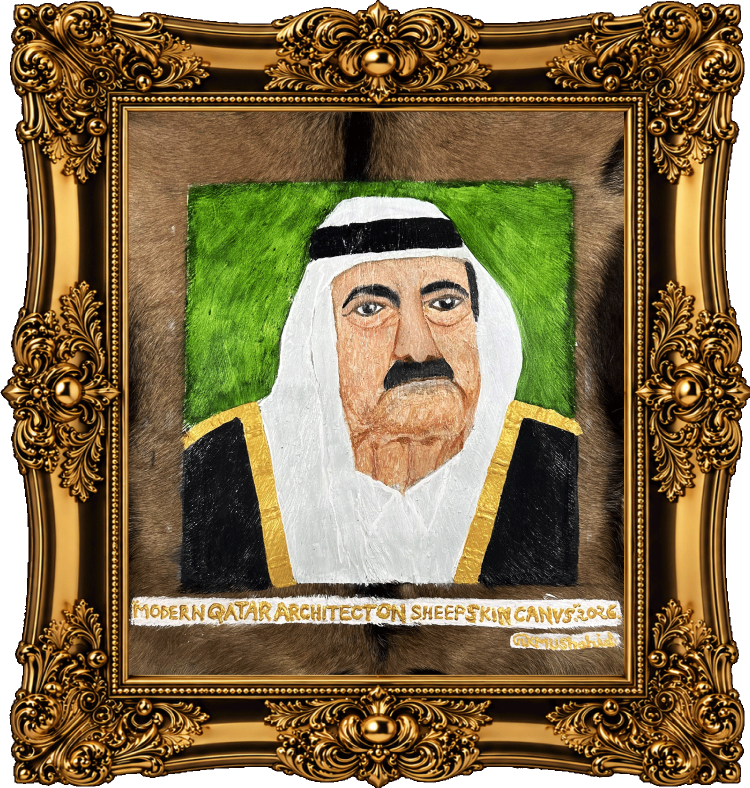 Modern-Qatar-Architect-on-Sheepskin